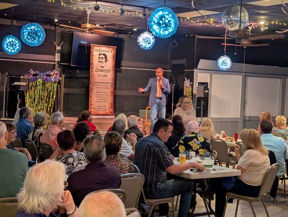 Live performance at venue