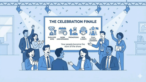 The celebration finale